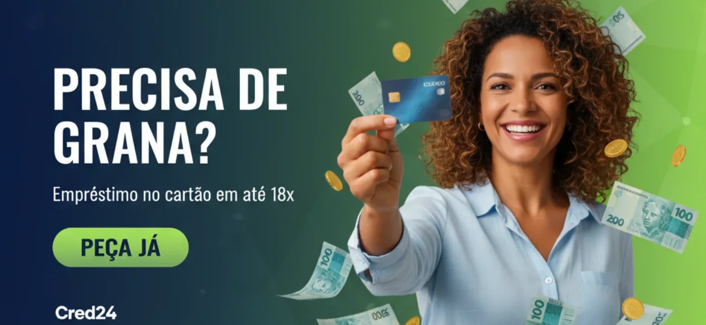 Cred24 — Empréstimo no cartão em até 18x
