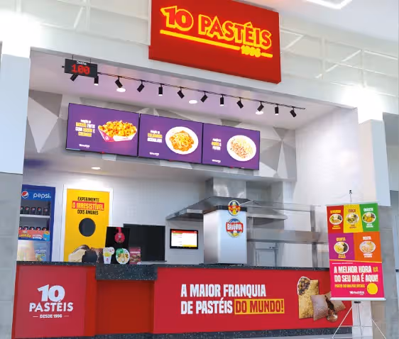 10 PASTÉIS - Shopping Vilhena