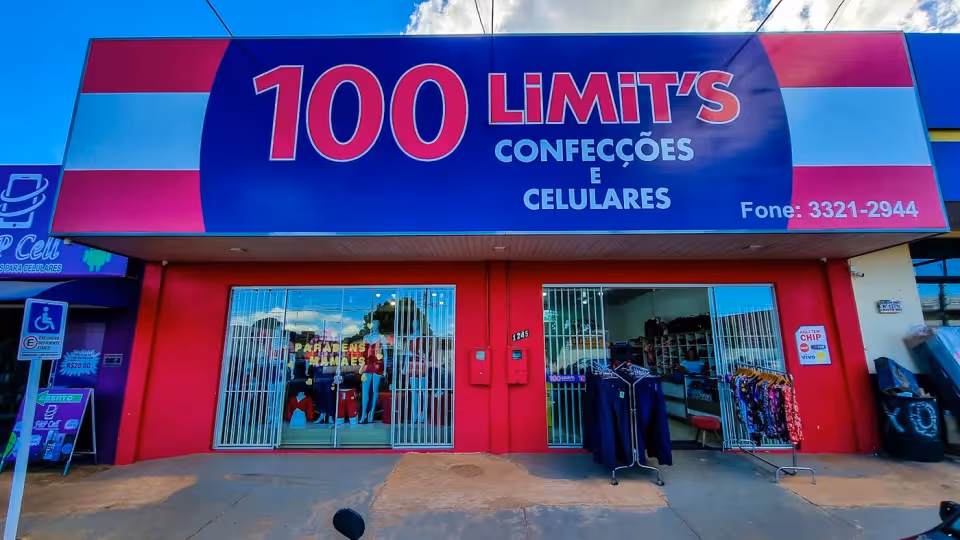 100 Limit's Confecções E Celulares