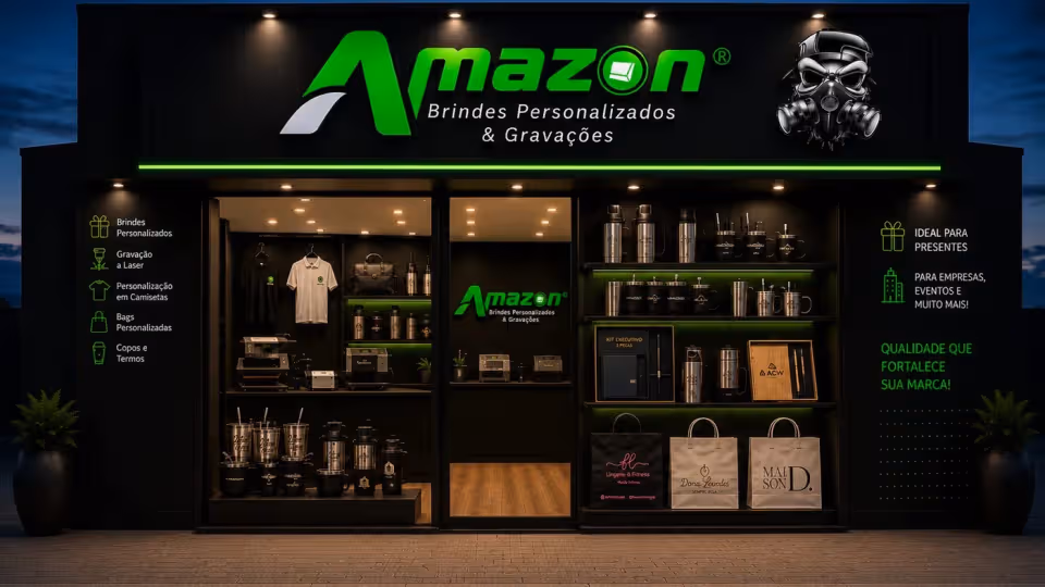 Amazon-Brindes & Personalizados
