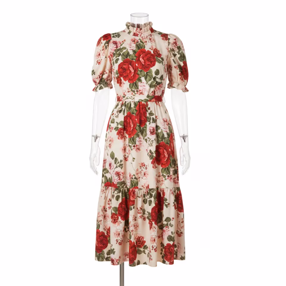 Vestido Midi Floral