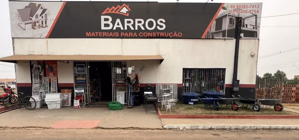 🥇 Barros Materiais Para Construção