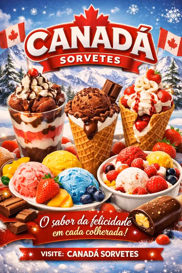 Canadá sorvetes e Açaí