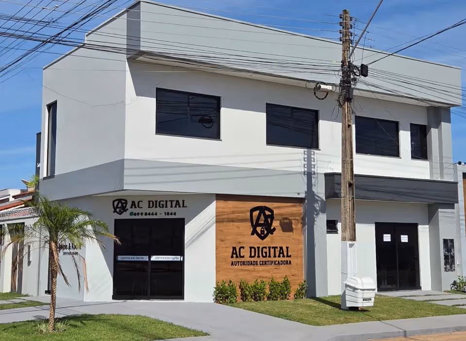 CERTIFICADO DIGITAL - AC DIGITAL - CERTIFICADORA / Vilhena