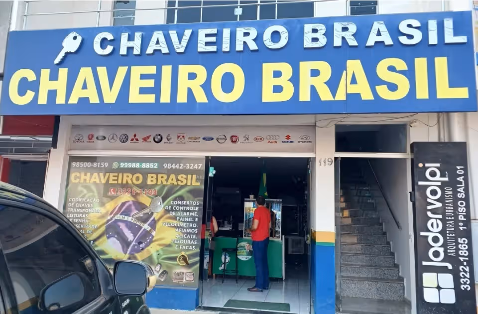 Chaveiro Brasil Vilhena