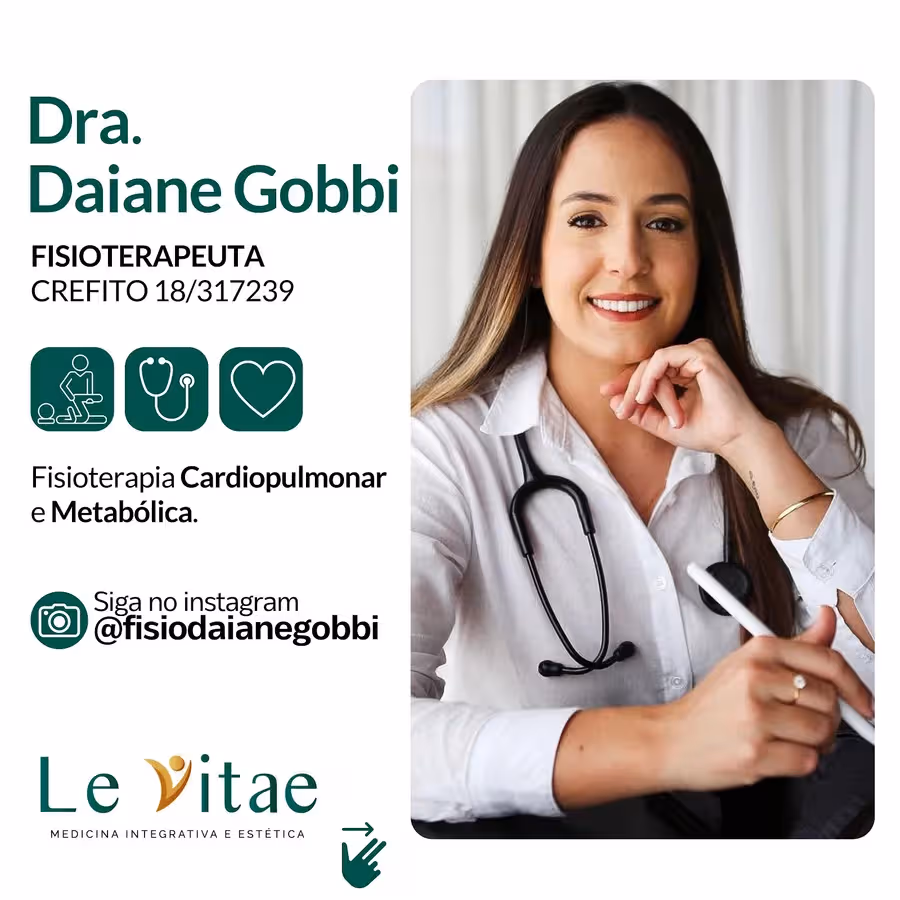 Daiane Gobbi | Fisioterapia Respiratória | Reabilitação Cardiopulmonar
