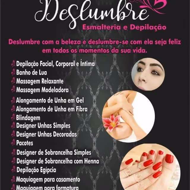 Deslumbre esmalteria e depilação