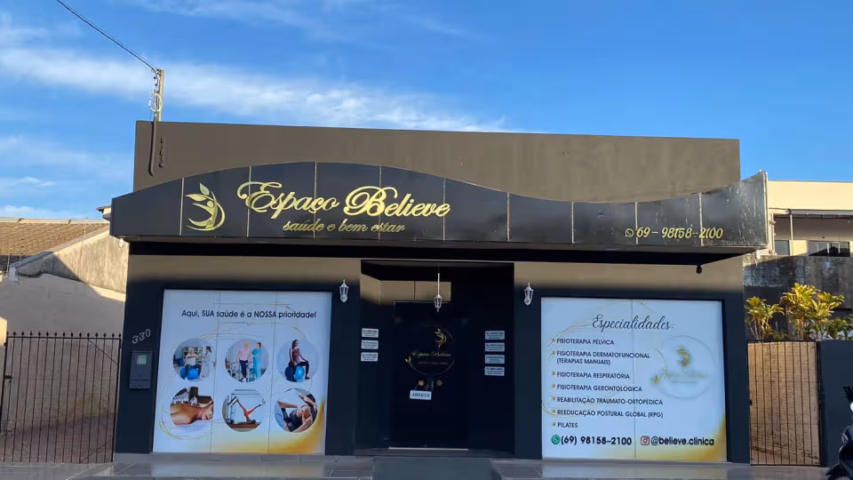 Espaço Believe | Fisioterapia | Fisioterapia Pélvica | Pilates 🏅