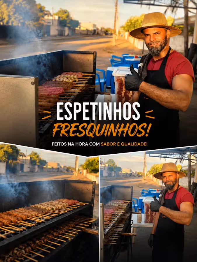Espetinho do Kell Rocha