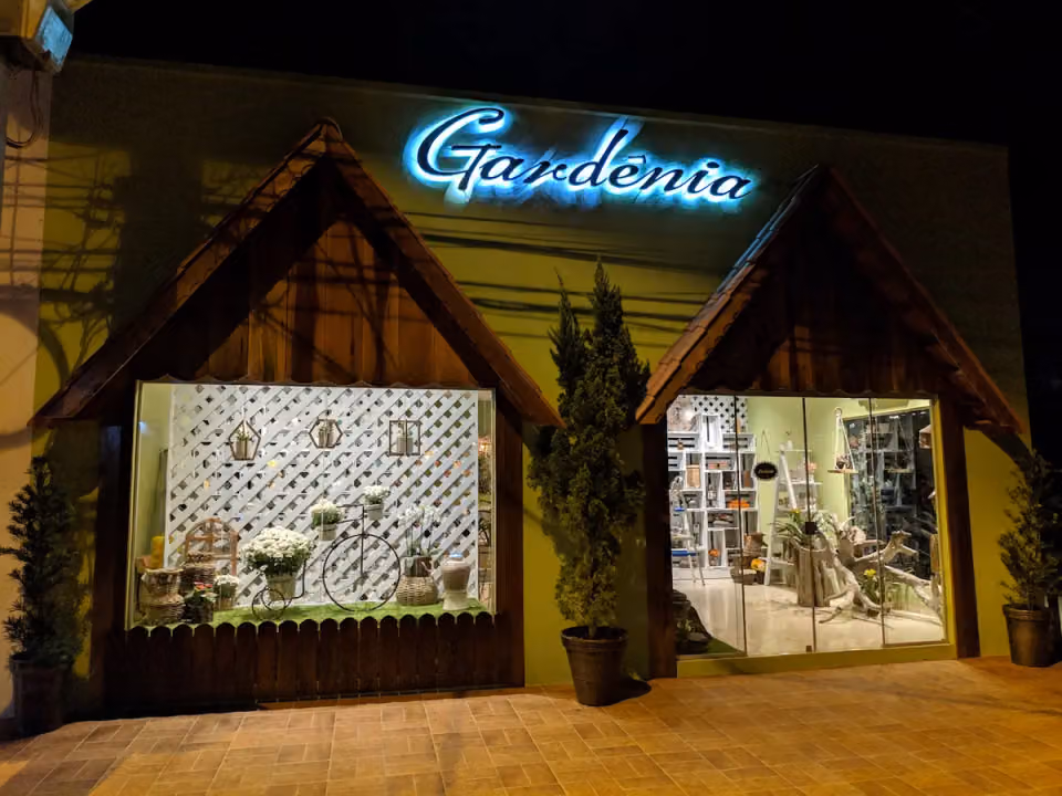 Gardênia - Flores, Decoração & Design
