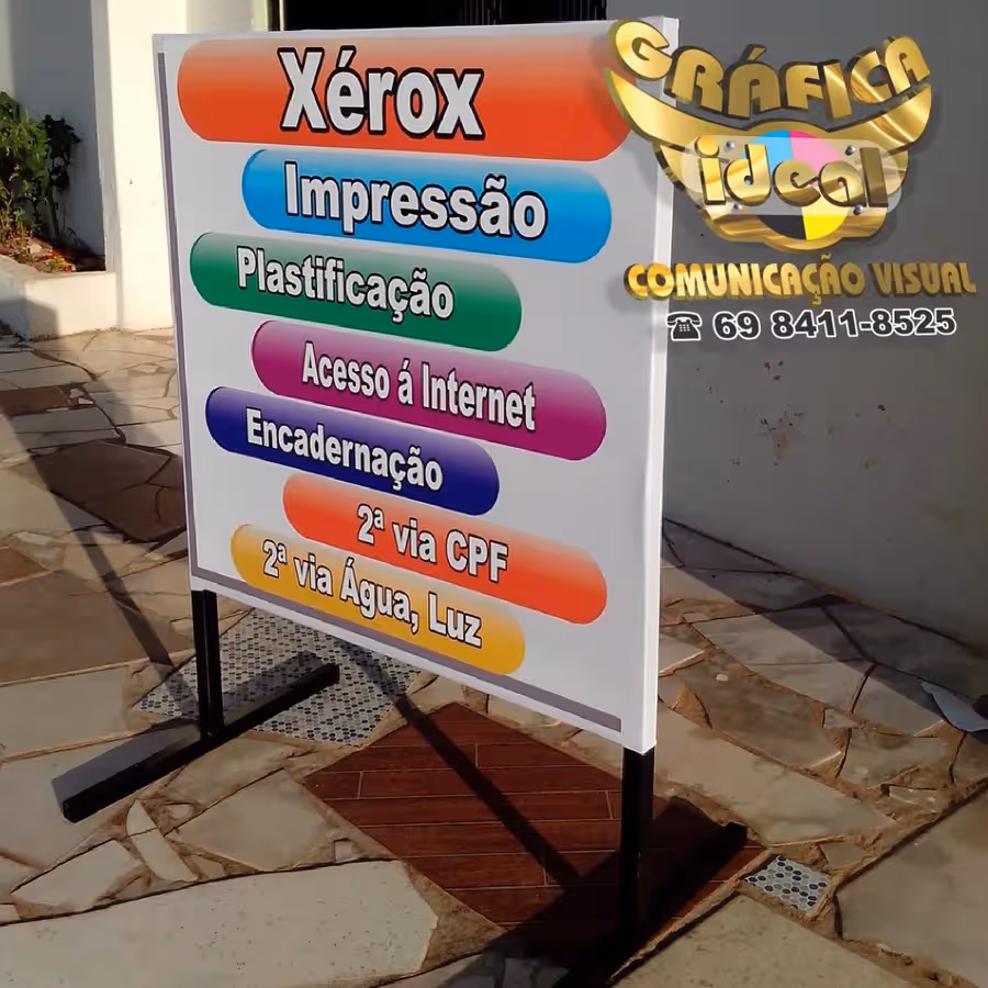 Grafica Ideal Comunicação Visual e adesivos Vilhena