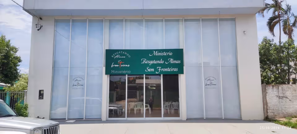 Igreja resgatando almas sem fronteiras