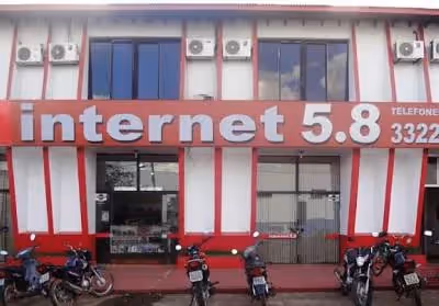 Internet 5.8 | Fibra óptica.