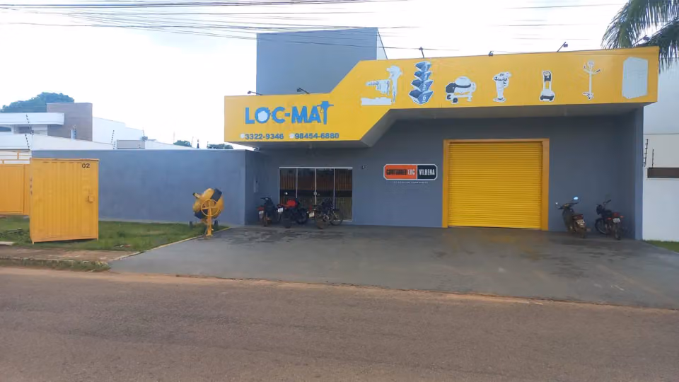 Loc-Mat - Container e Equipamentos para Construção Civil