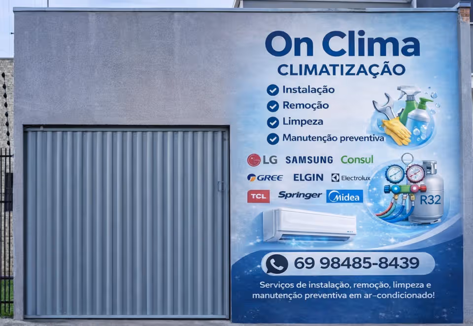 ON CLIMA CLIMATIZAÇÃO!"