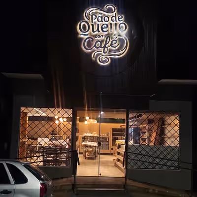 padaria pão de queijo com café