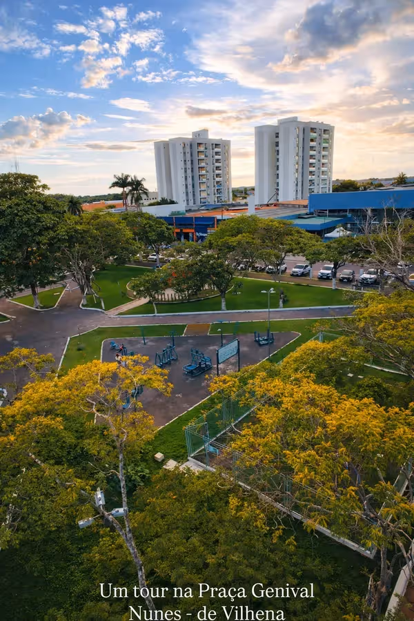 Praça Genival Nunes - Centro de Vilhena