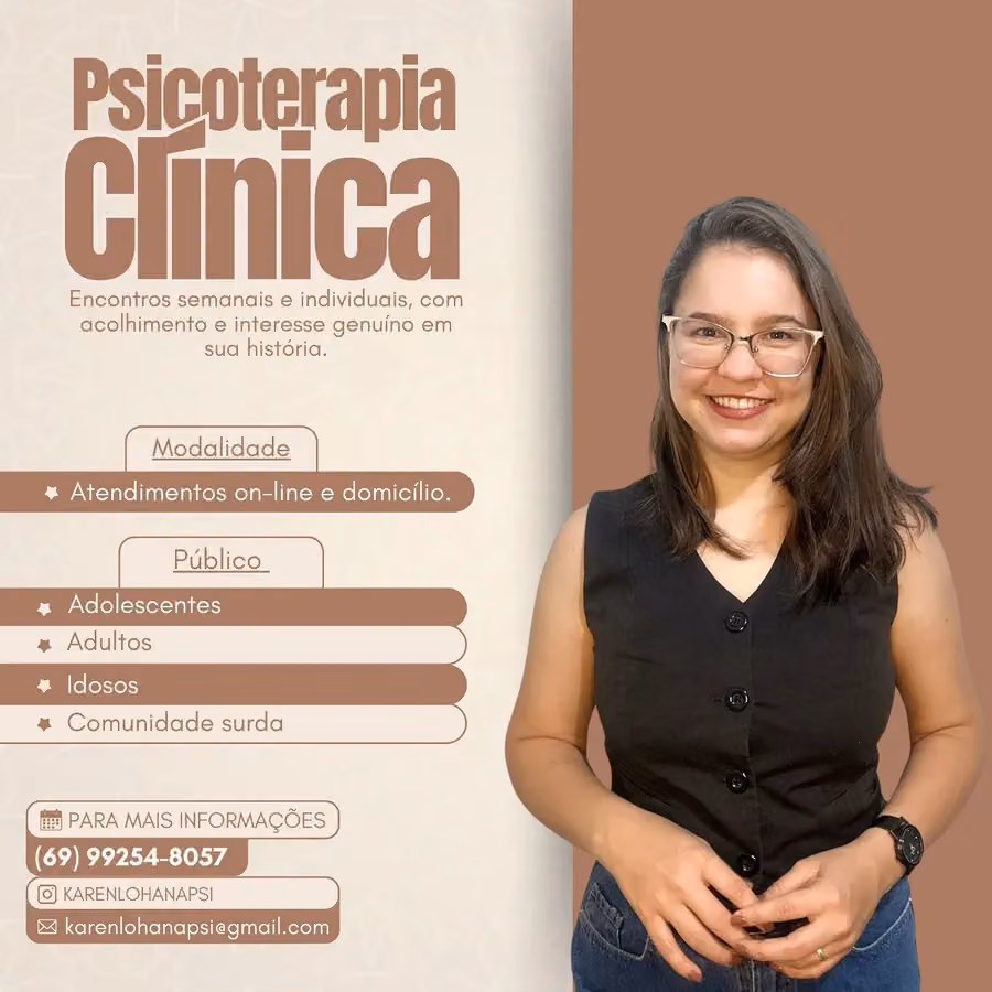 Psicóloga Karen Lohana