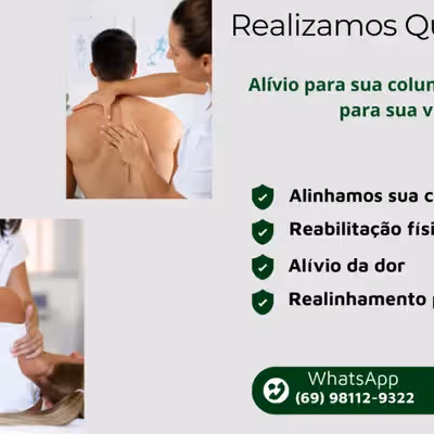 Raízes Produtos Naturais, Massoterapia e Quiropraxia