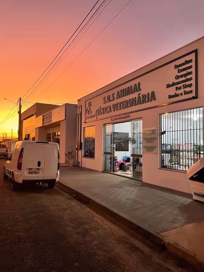 SOS ANIMAL CLÍNICA VETERINÁRIA - PLANTÃO 24 HORAS