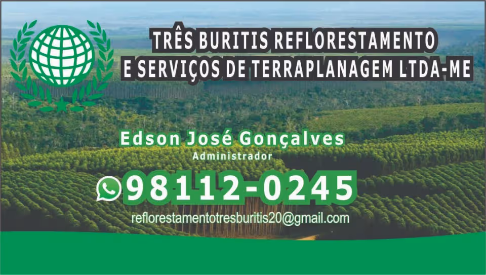 Três Buritis Reflorestamento E Serviços de terraplanagem