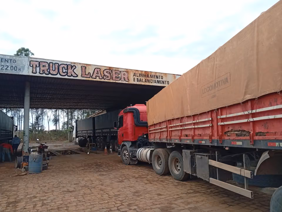 truck laser