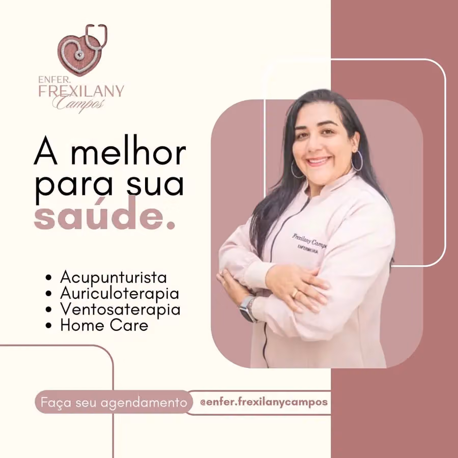 Ventosaterapia e Acupuntura em Vilhena Enfª Frexilany Campos